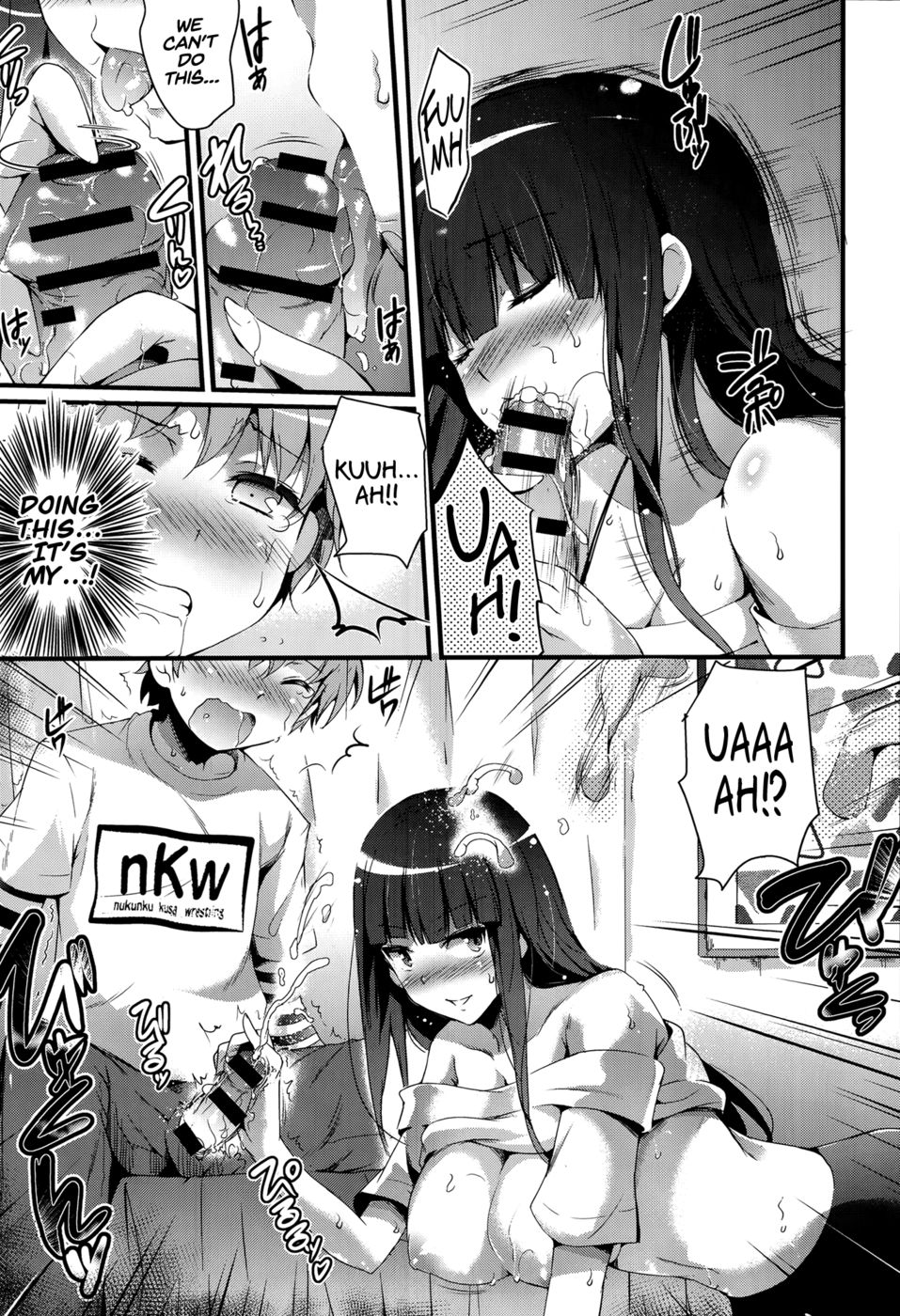 Hentai Manga Comic-Just A Small Tad On The Wrists-Read-7